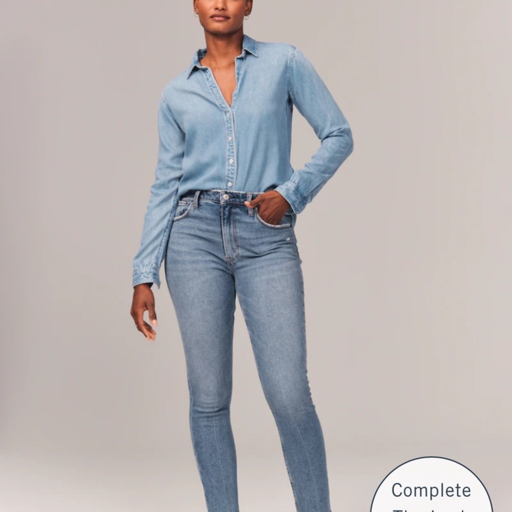 Abercrombie Curve Love Skinny Jean